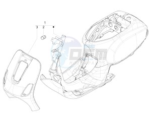 SXL 150 4T 3V CARB drawing Frame/bodywork