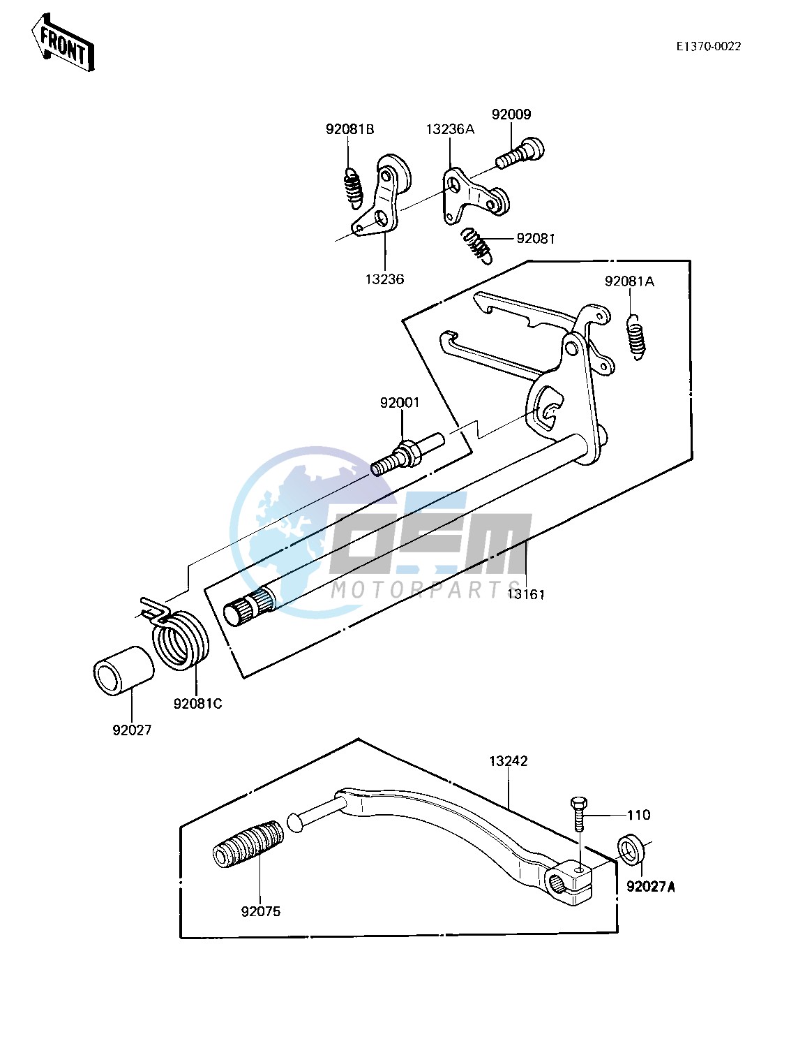 GEAR CHANGE MECHANISM