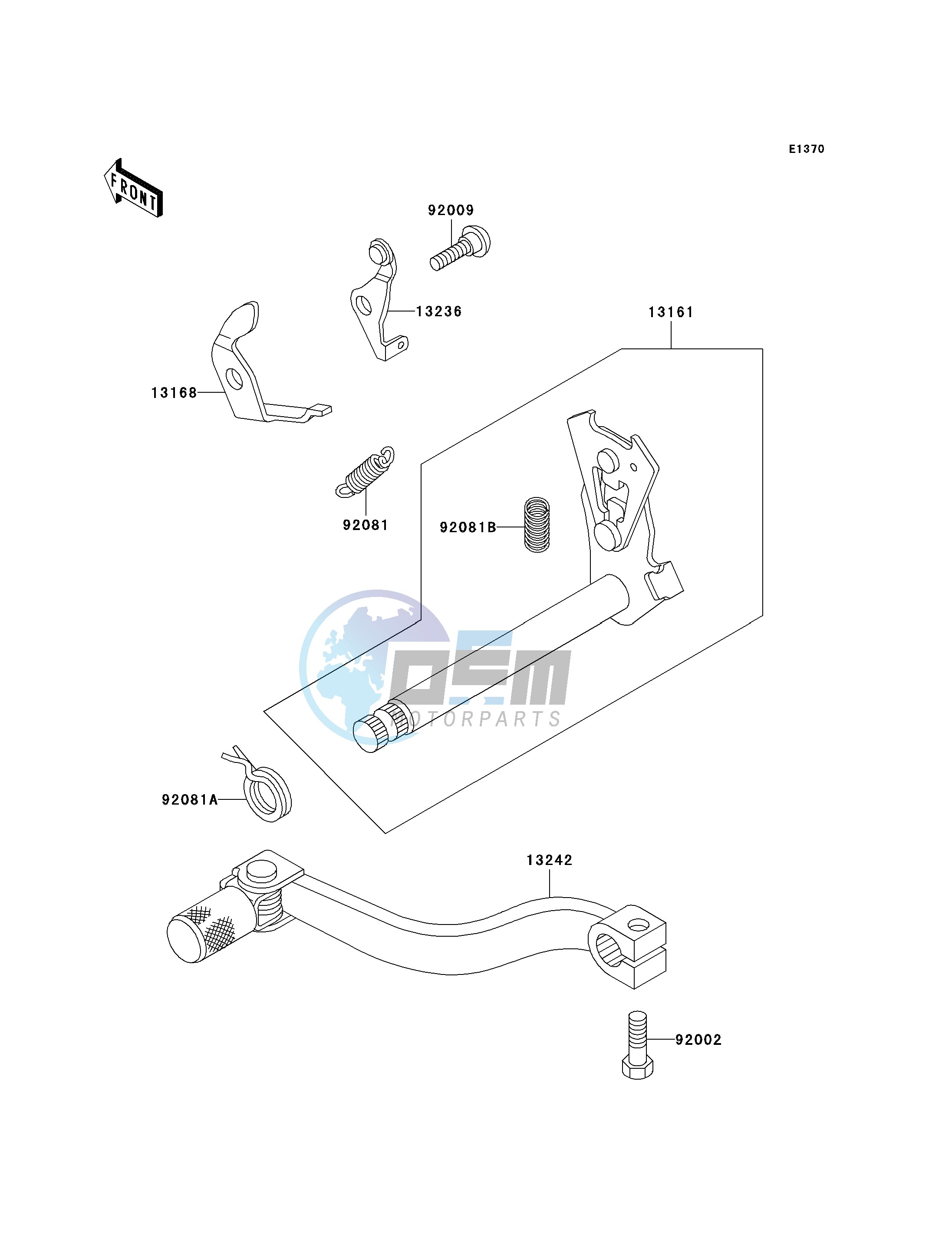 GEAR CHANGE MECHANISM