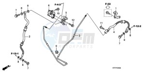 SH1259 Europe Direct - (ED) drawing RR. BRAKE HOSE/BRAKE PIPE (SH1259/1509)