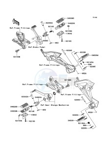 Z1000_ABS ZR1000C7F FR GB XX (EU ME A(FRICA) drawing Footrests