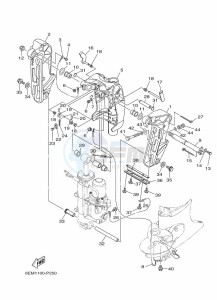 FL115BETX drawing FRONT-FAIRING-BRACKET