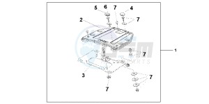 CBF1000FB drawing TOP BOX BRACKET