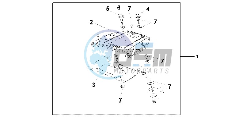 TOP BOX BRACKET