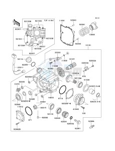 ZG 1000 A [CONCOURS] (A6F) A6F drawing FRONT BEVEL GEAR