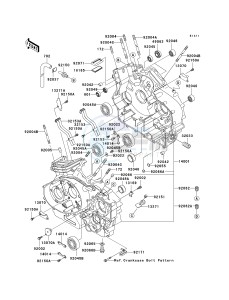 VN 1600 D [VULCAN 1600 NOMAD] (D6F-D8FA) D7FA drawing CRANKCASE