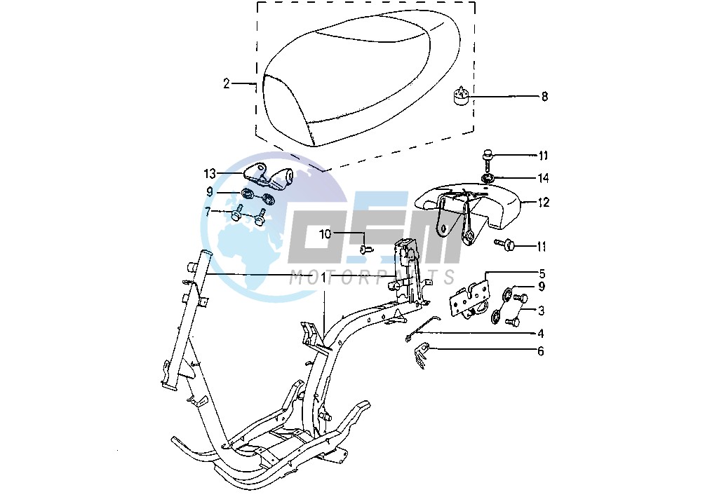 FRAME-SADDLE VERSION LN