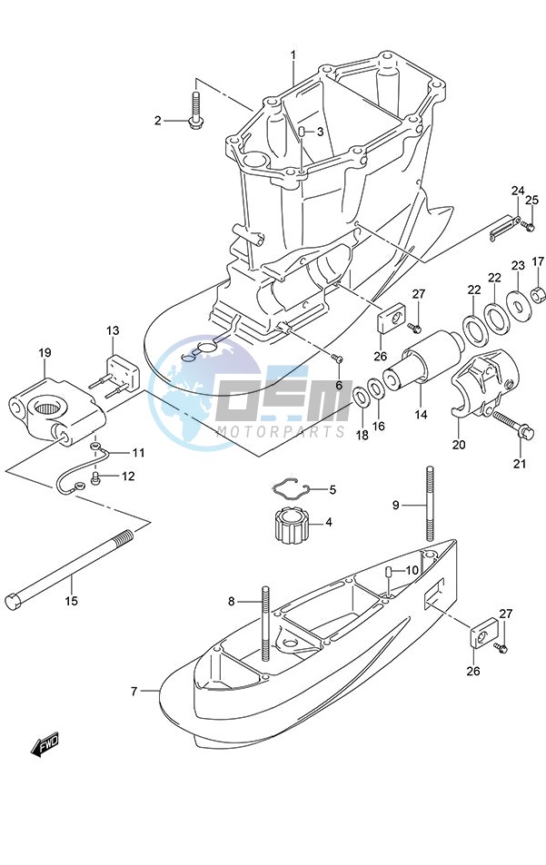 Drive Shaft Housing