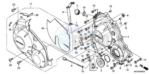 CBR1000RRE Fireblade 2ED drawing RIGHT CRANKCASE COVER