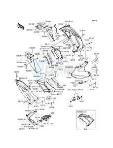 ER-6F_ABS EX650FGF XX (EU ME A(FRICA) drawing Cowling Lowers