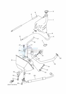 YFM700R (BMD6) drawing OIL TANK