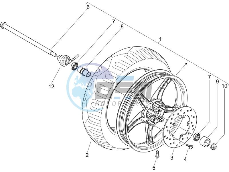 Front wheel