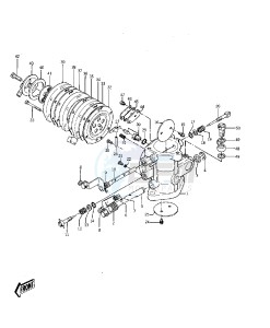 JS 400 A [JS400] (A3) [JS400] drawing CARBURETOR