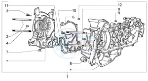 X8 200 drawing Crankcase