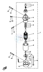 70B drawing STARTING-MOTOR