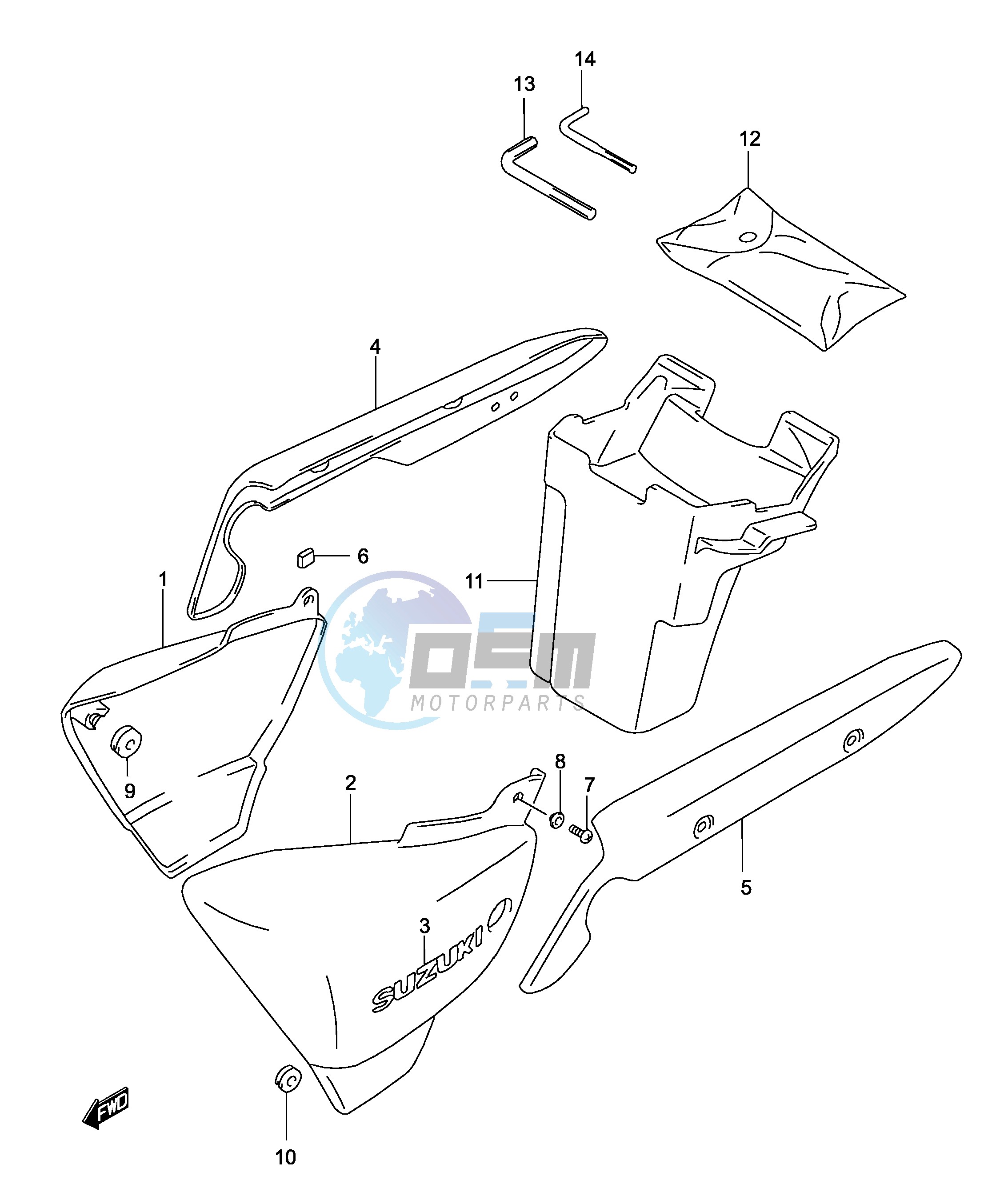 FRAME COVER (MODEL K2)