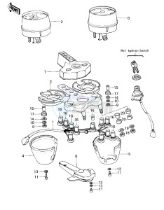 KZ 650 E [LTD] (E1) [LTD] drawing METERS