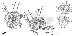 XL700V9 UK - (E / MKH SPC) drawing CRANKCASE