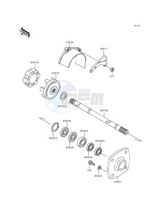 JF 650 B [TS] (B3-B7) [TS] drawing DRIVE SHAFT