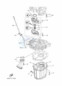 F225FETX drawing VENTILATEUR-DHUILE