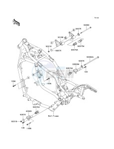 VN 1500 N [VULCAN 1500 CLASSIC] (N4) N4 drawing ENGINE MOUNT