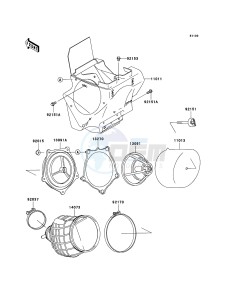 KX85_/_KX85_II KX85BBF EU drawing Air Cleaner