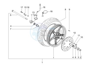 Runner 200 VXR 4t e3 (UK) UK drawing Front wheel