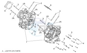 Shiver 750 drawing Crankcase I