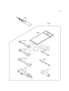 JF 650 B [TS] (B8) [TS] drawing OWNERS TOOLS