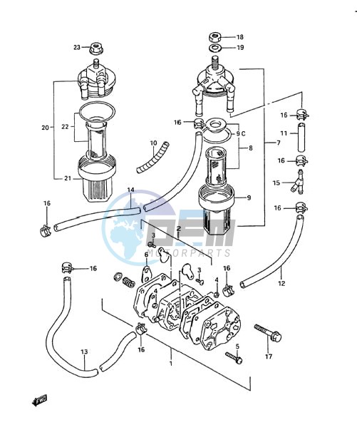 Fuel Pump (1995 to 1997)