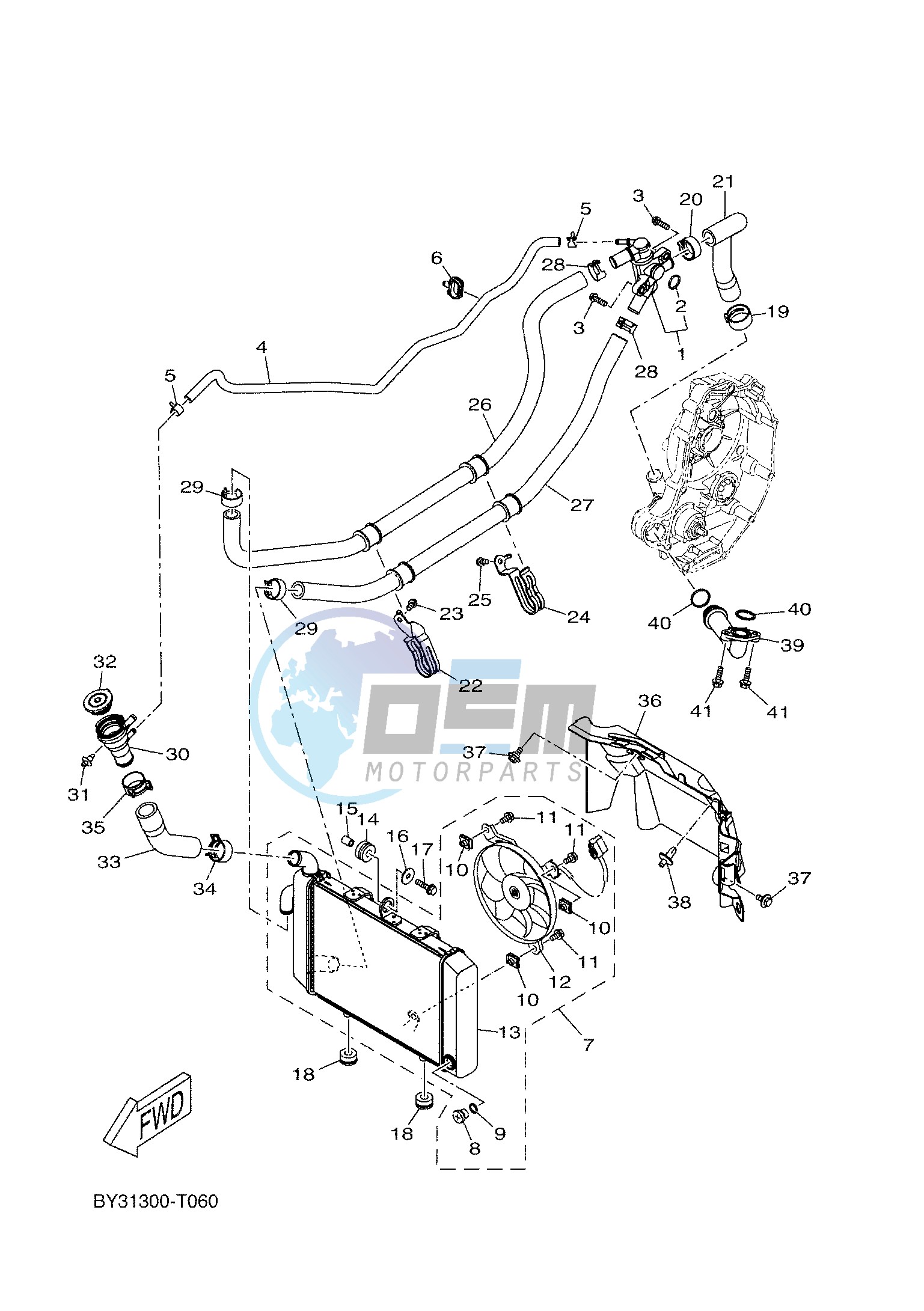 RADIATOR & HOSE