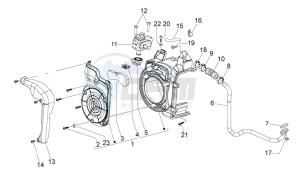 Sport City One 125 4T e3 drawing Secondary air