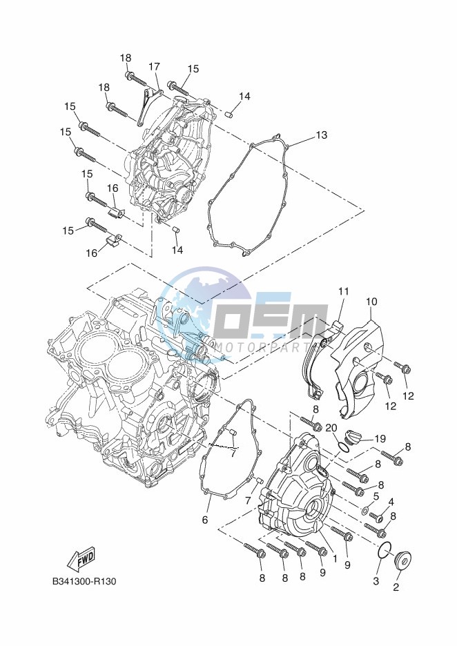 CRANKCASE COVER 1