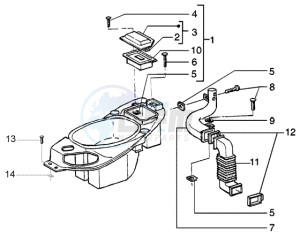 Liberty 50 ptt drawing Case - Helmet