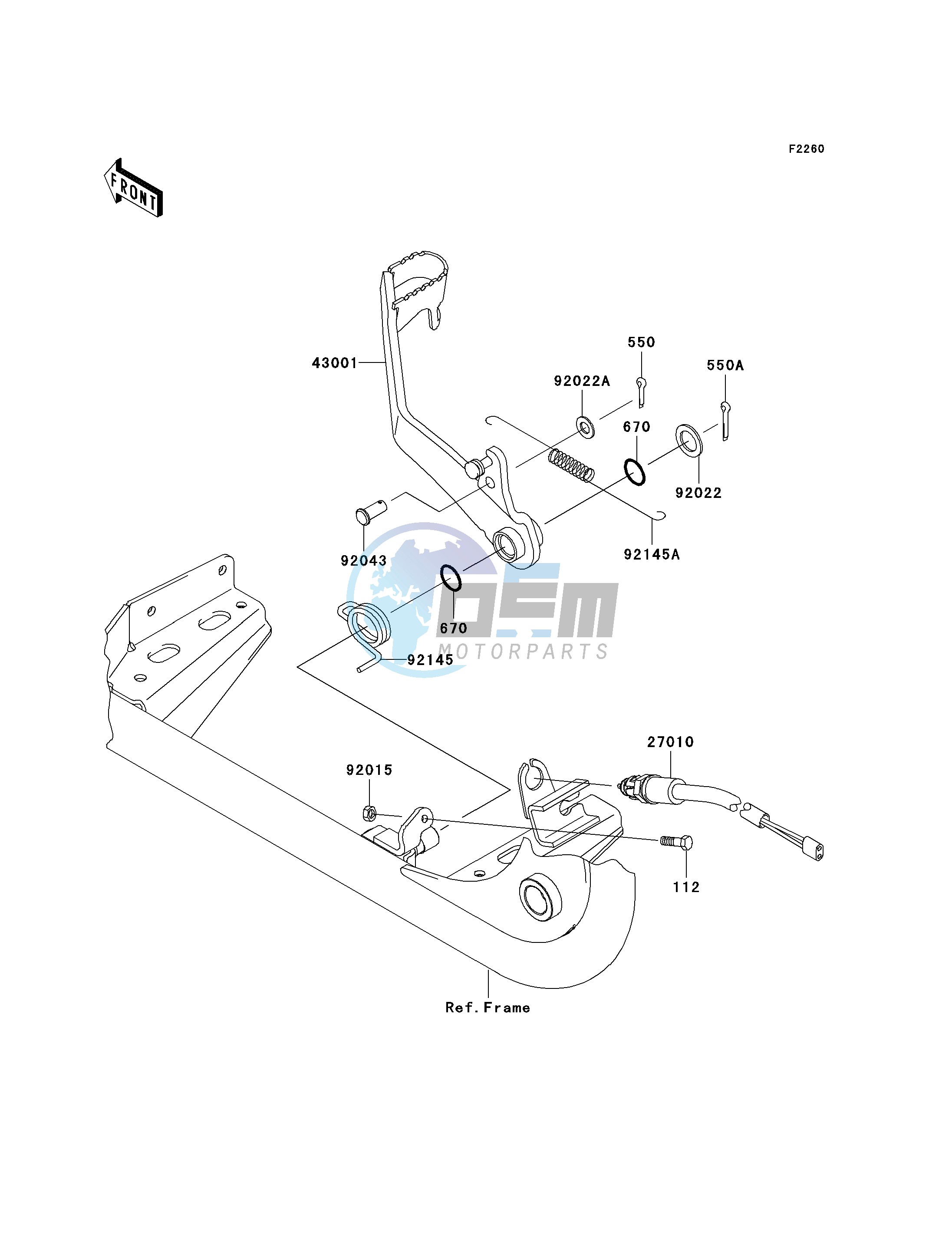 BRAKE PEDAL