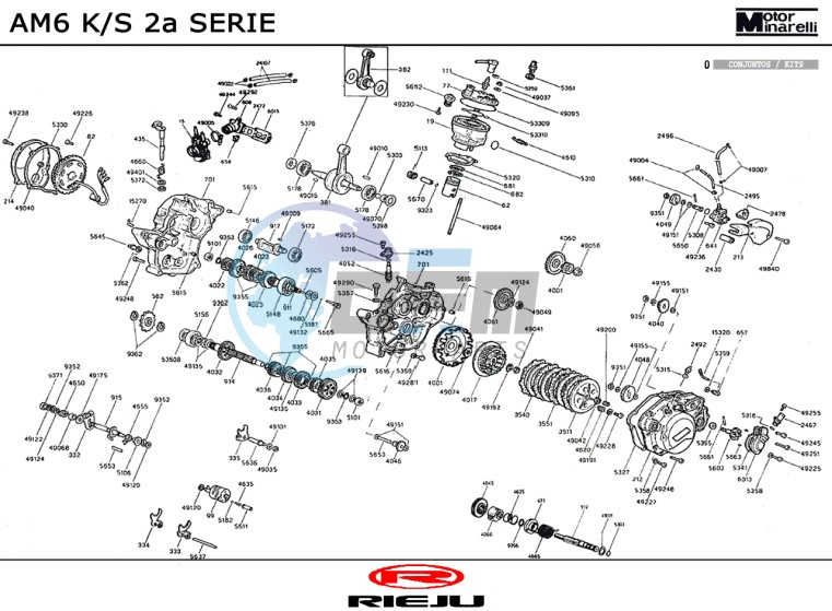 ENGINE  AM6 K/S 2a Serie