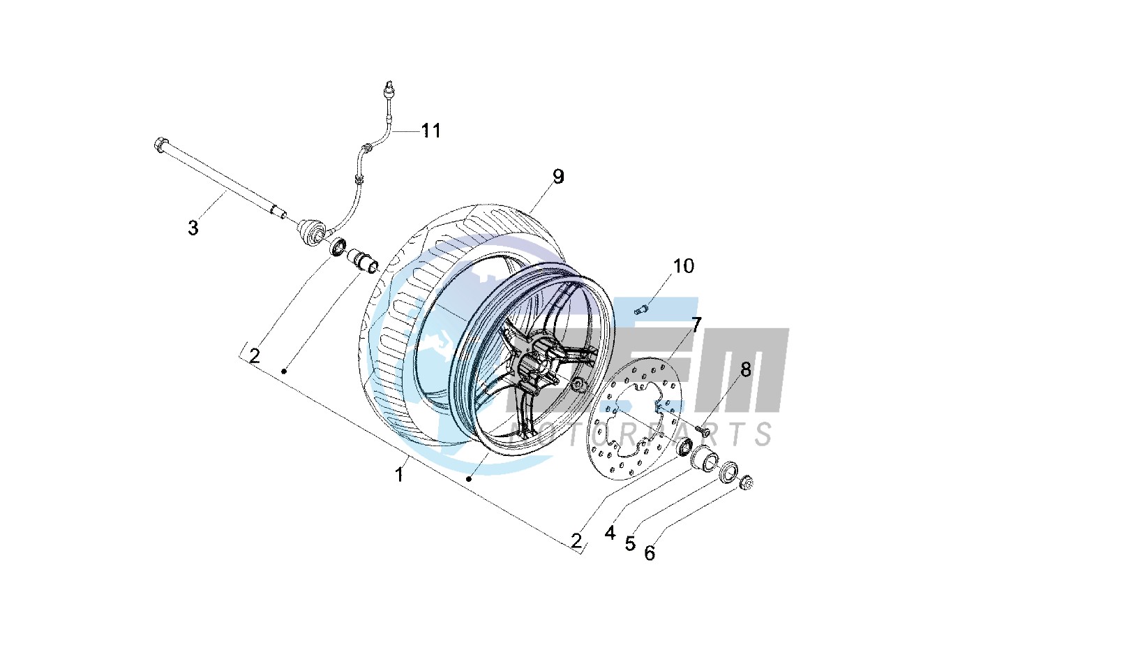 FRONT WHEEL