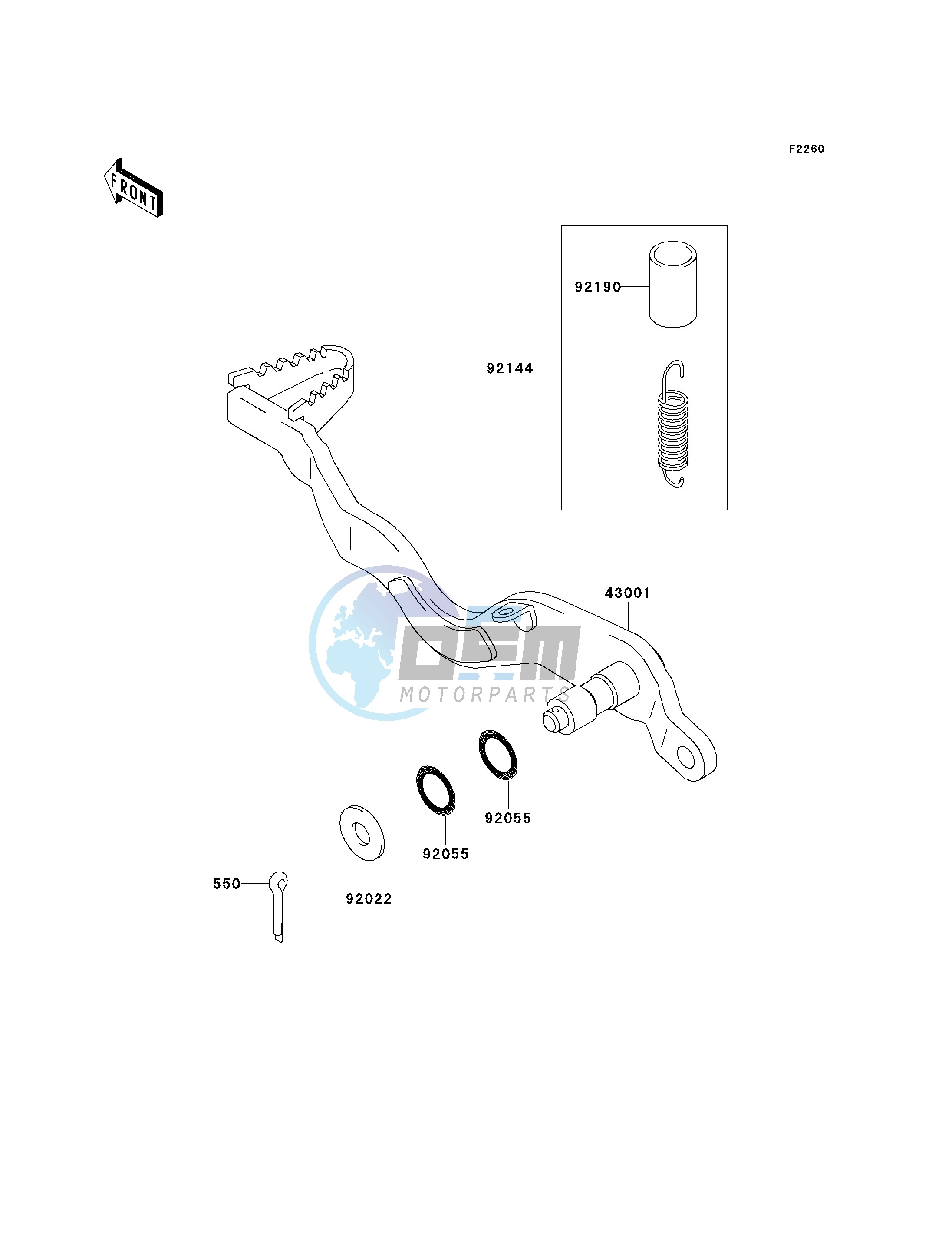 BRAKE PEDAL