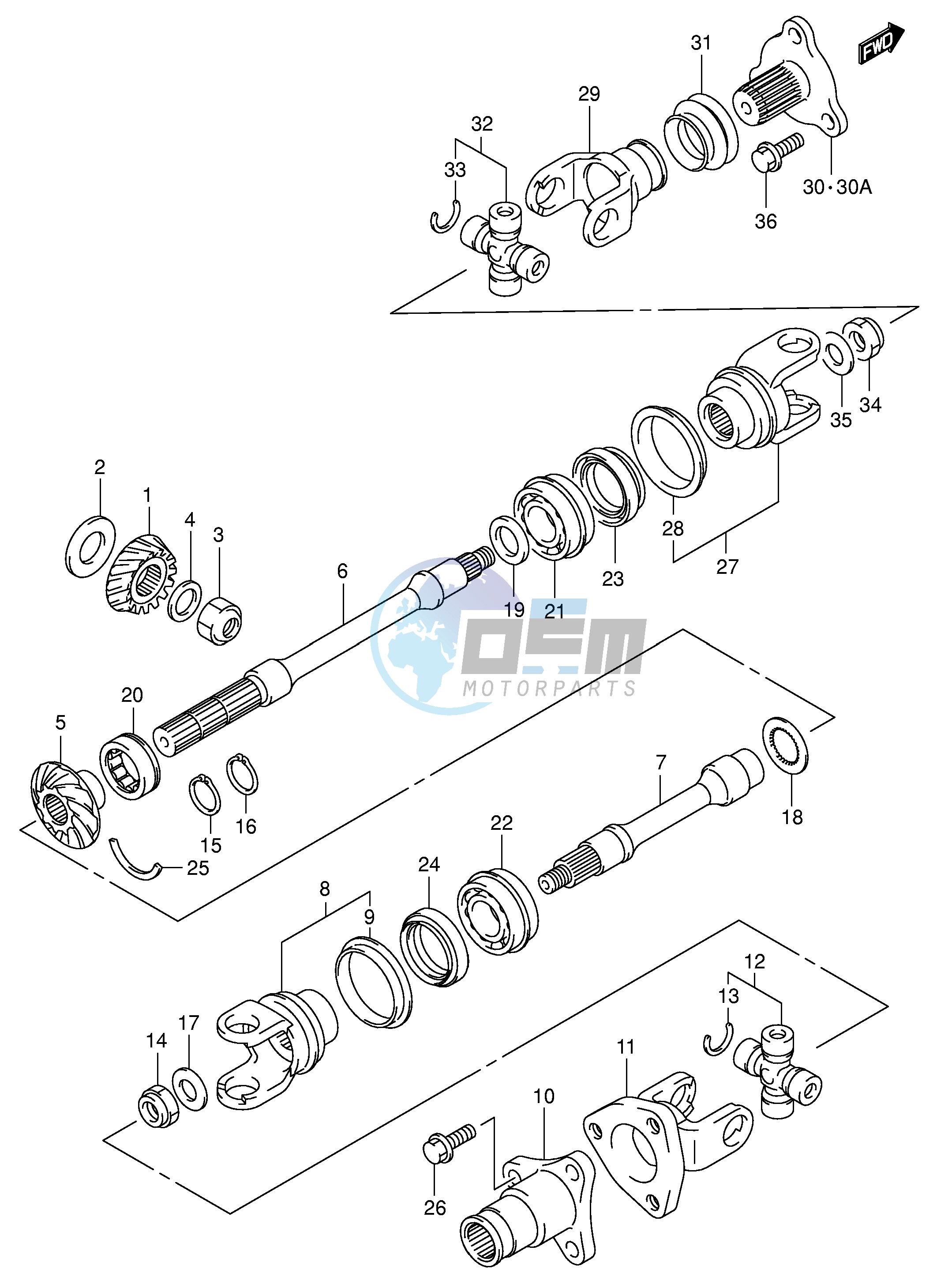 SECONDARY DRIVE