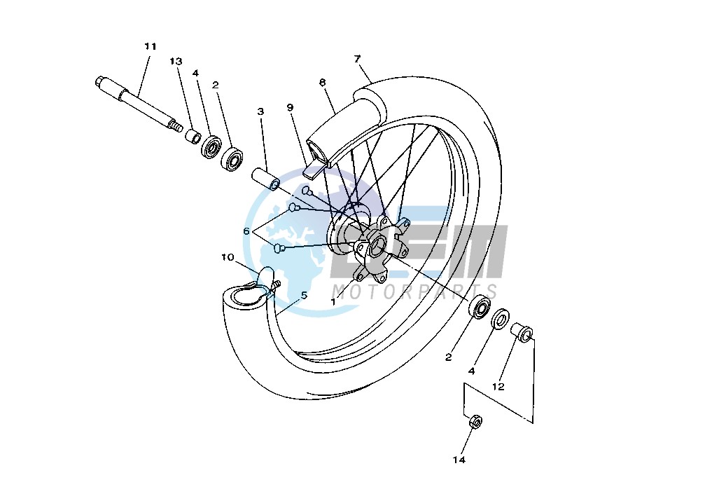 FRONT WHEEL