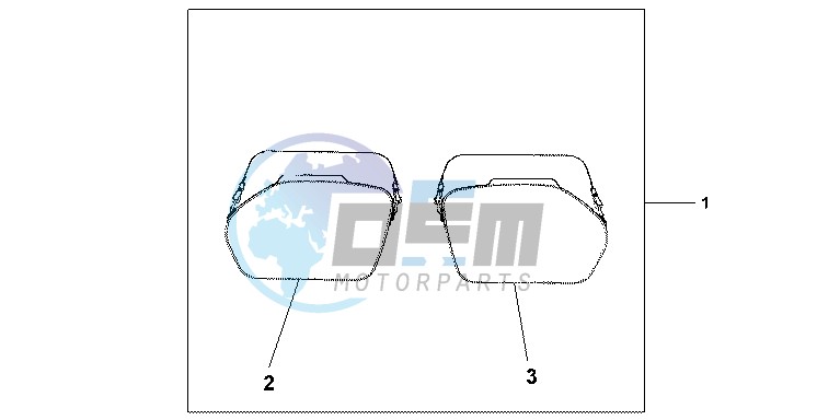 33/ 35L PANNIER INNER BAG SET