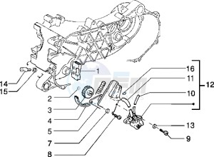 Typhoon 50 XR drawing Oil pump