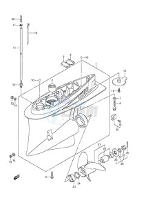 DF 250 drawing Gear Case (DF 250S)