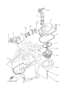 YFM125A YFM125GD GRIZZLY 125 (1PY5 1PY6) drawing INTAKE