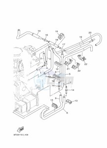 F225XA drawing THROTTLE-BODY-2