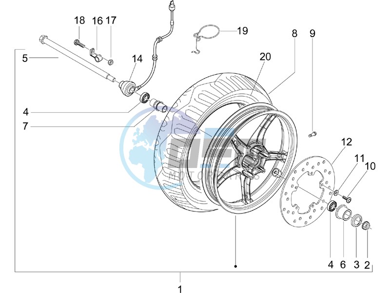 Front wheel