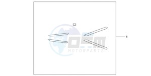 FES1259 France - (F / CMF) drawing SIDE MOULD KIT