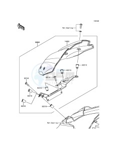 Z800_ABS ZR800BEF FR GB XX (EU ME A(FRICA) drawing Accessory(Meter Cover)