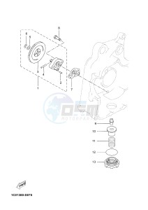 YP250RA EVOLIS 250 ABS (1YS8) drawing OIL PUMP