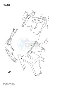 VZR1800 (E2) INTRUDER drawing FRAME HEAD COVER (VZR1800L1 E24)